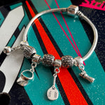 Pulseira Com Berloques Beach Tennis