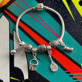 Pulseira Com Berloques Beach Tennis